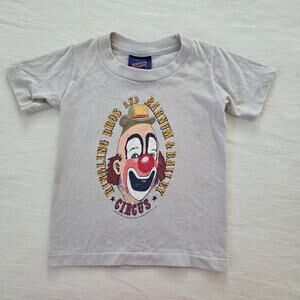 Vintage 80s Ringling Bros Circus Tee 2t/3t